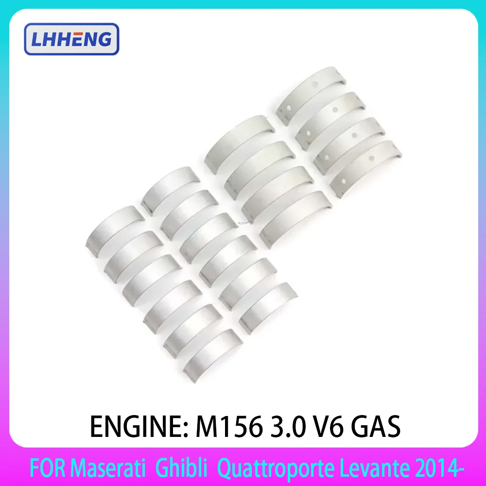 

STD Crankshaft Main Connecting Rod Bearing Set Fit 3.0 L T M156B M156D For Maserati Ghibli Levante M157 3.0L V6 GAS M156B M156C