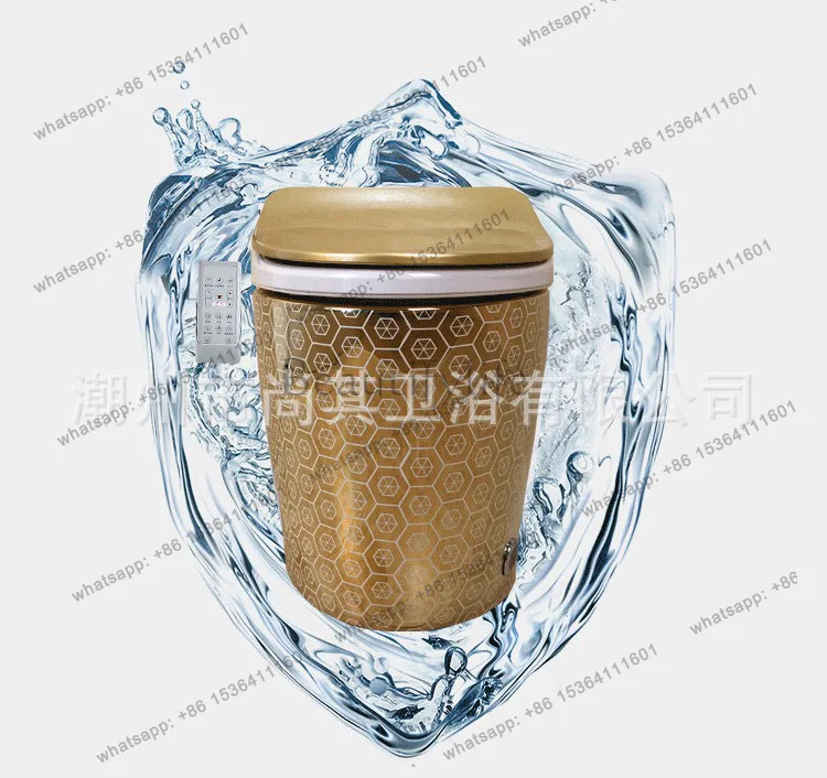 

Local tyrant gold intelligent one-piece toilet titanium constant temperature automatic induction multi-function toilet