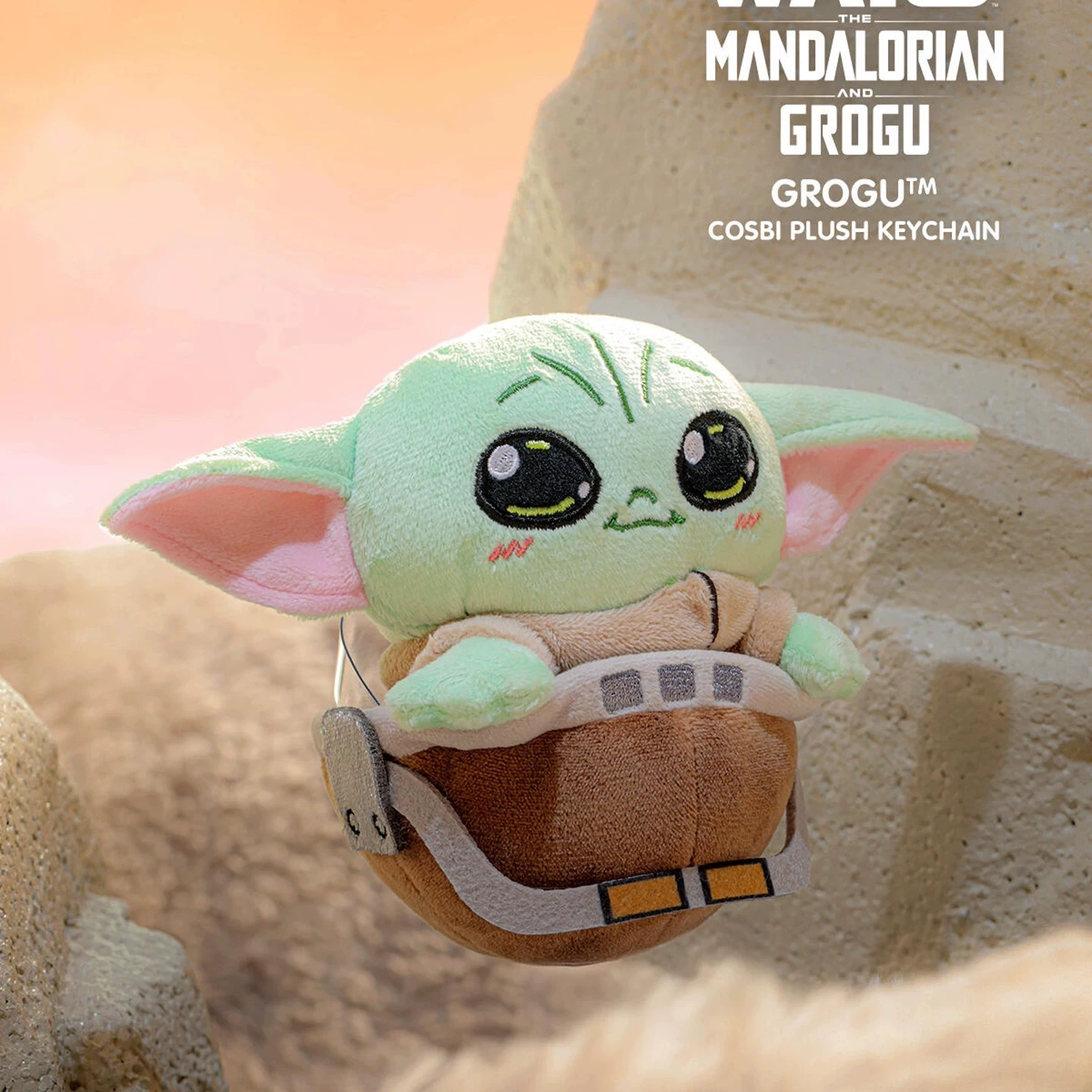 New Hot Toys Star Wars The Mandalorian & Grogu Cosbi Plush
