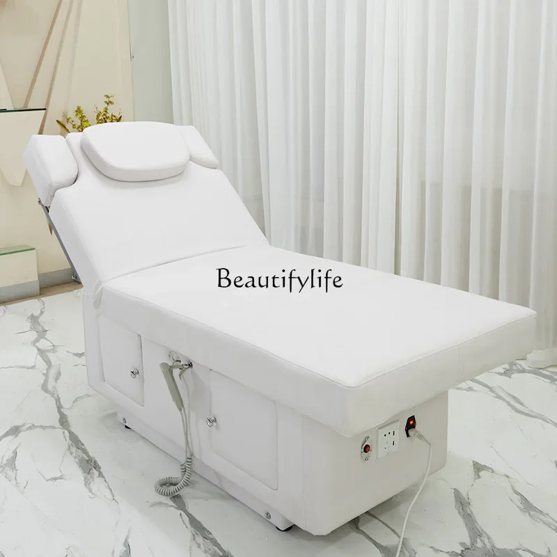 Electric Beauty Bed Thermostatic Heating Massage Tattoo Couch for Beauty Salon