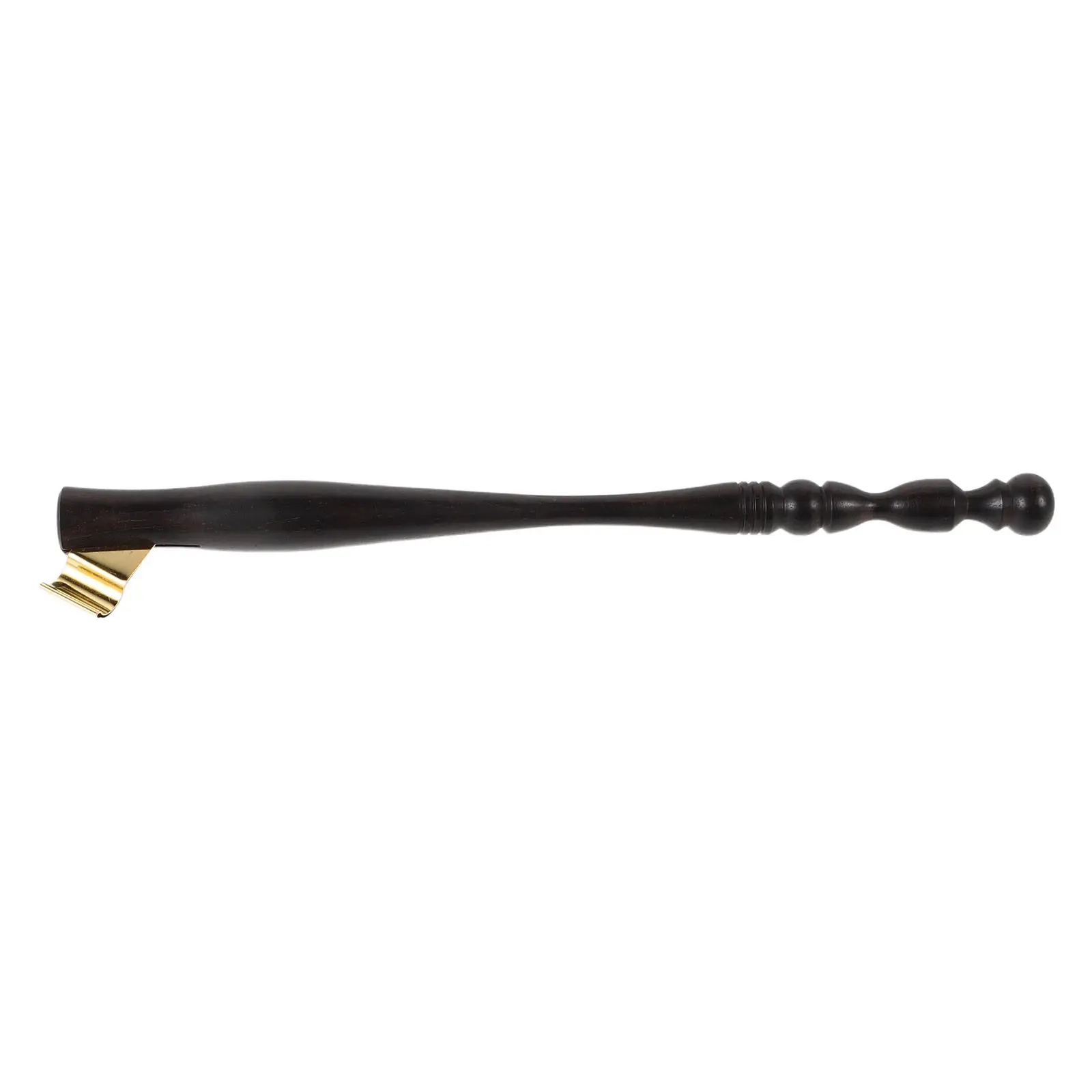 Ebony Wooden Dip Pen Handle Oblique Nib Holder Removable Metal Flange English Calligraphy Drawing Comic Art Writing Tool