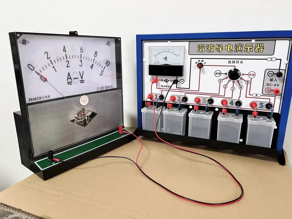 Solution Conductivity Demonstrator Pointer‑Type 5‑Group Simultaneous Experiment Chemistry Teaching Instrument