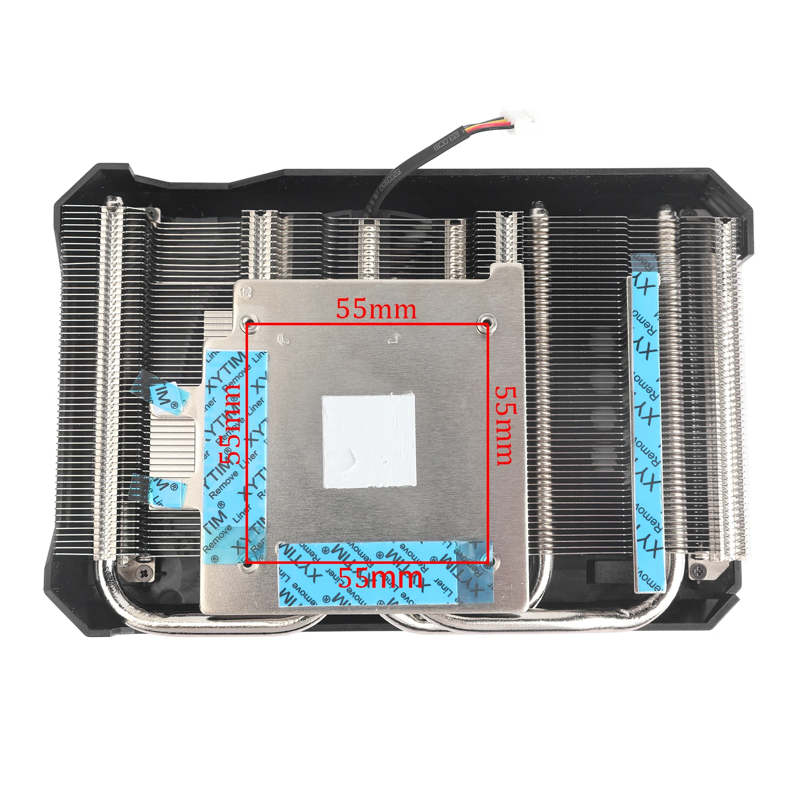 For ZOTAC RTX 3060 Ti Graphics Card Heatsink Replacement ITX Case RTX3060Ti Video Card DIY Single Fan Heatsink