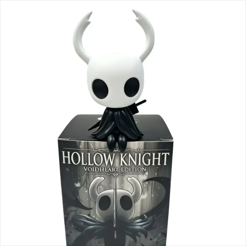 Hollow Knight The Knight Figure 9cm Sitting PVC Statue Boxed Collectible Anime Desktop Decor Gaming Room Ornament Gamer Gift view 6