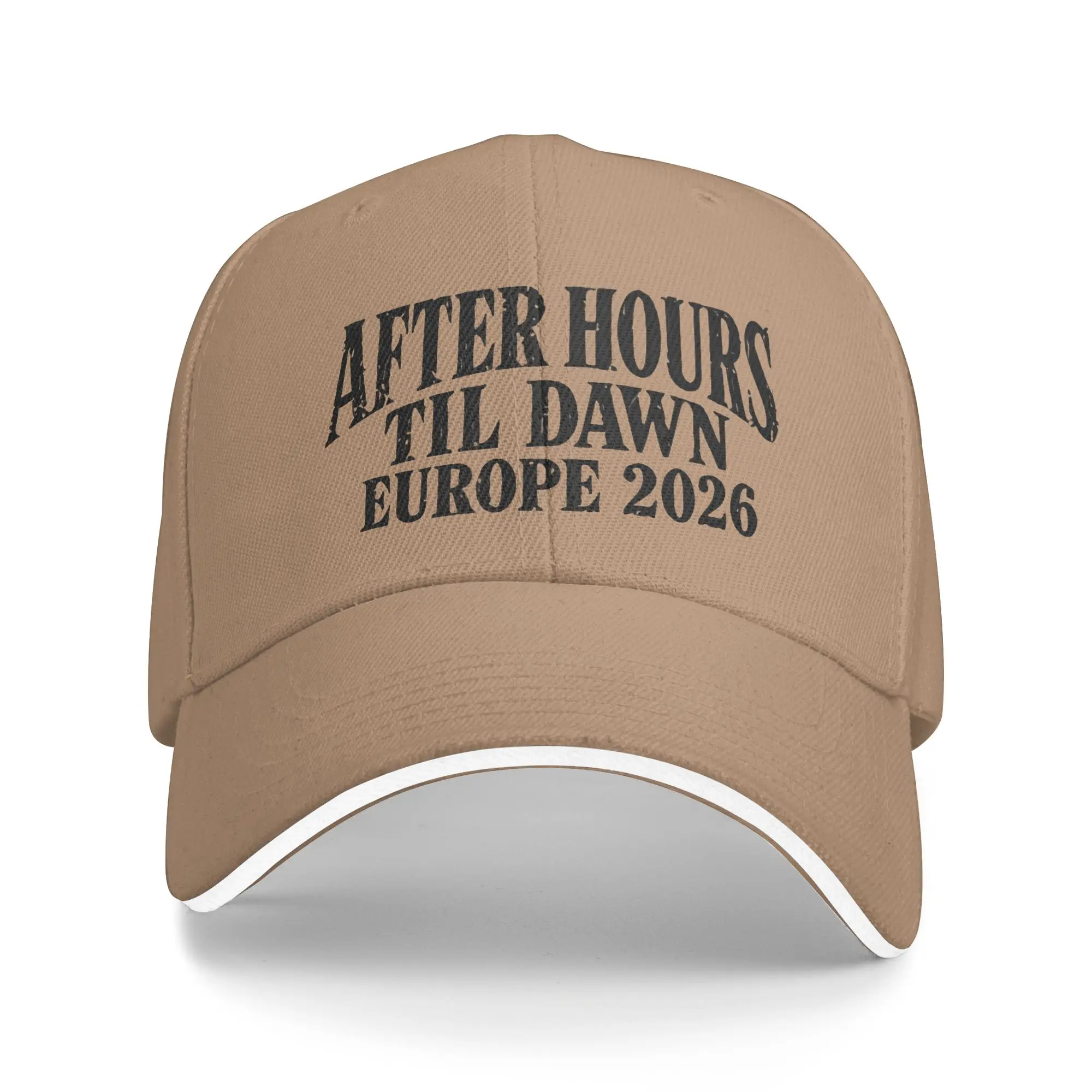 After Hours Til Dawn 2026 xo the weeknds Golf Cap Merch Stylish  Trucker Hat For Men Women Travel Headewear  Adjustable Fit