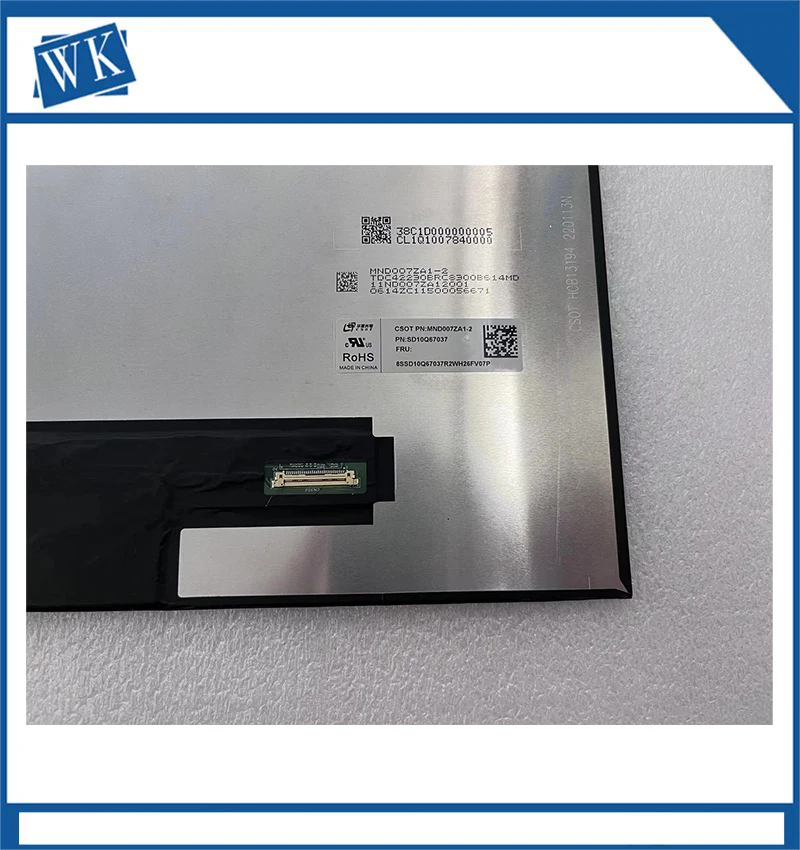 13 inç QHD 30Pin EDP Matrix LCD ekran For Lenovo Thinkpad X1 Nano Gen 1 gen 2 Panel  MND007ZA1-2 P130ZFZ-BH2