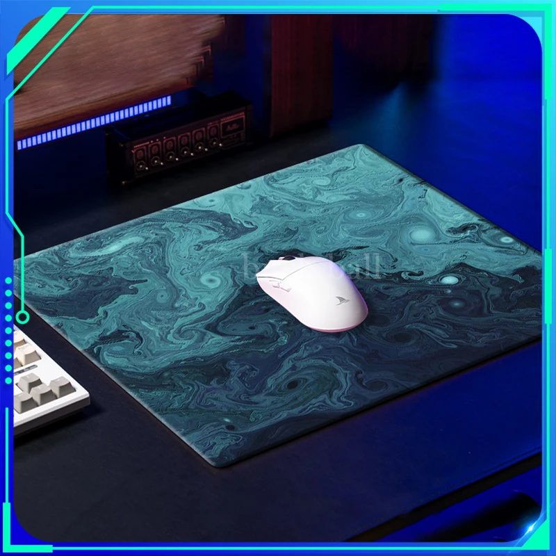 BEIHAI North Photovoltaic Glass Mouse Pad Silencing FPS 9H Silky Tempered Glass E-sports Gaming Mousepad Pc Gamer Custom Office