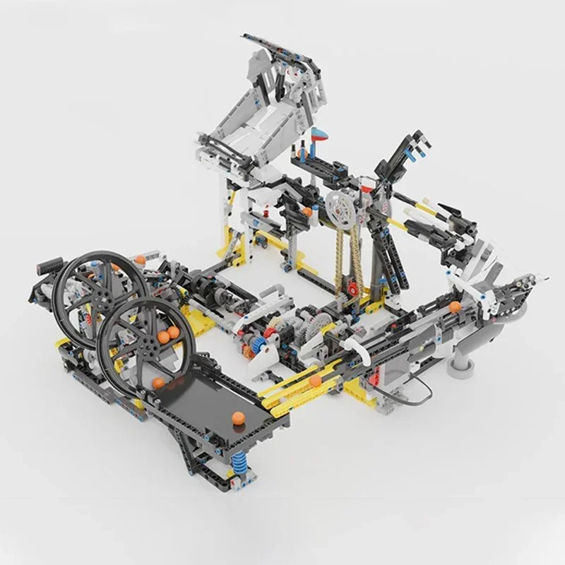 Draagbare Mechanische Model Moc Gebouw Bakstenen Gbc Dribbelen Apparaat Technologie Modulaire Blokken Cadeau Kerst Speelgoed Diy Sets Assemblage