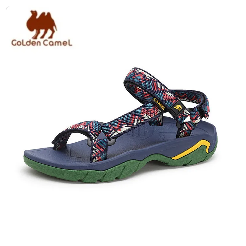 GOLDEN CAMEL Women's Sandals Summer 2023 New Upstream Beach Shoes Outdoor Slippers Flip Flops Wear Wading Sandal Lightweight