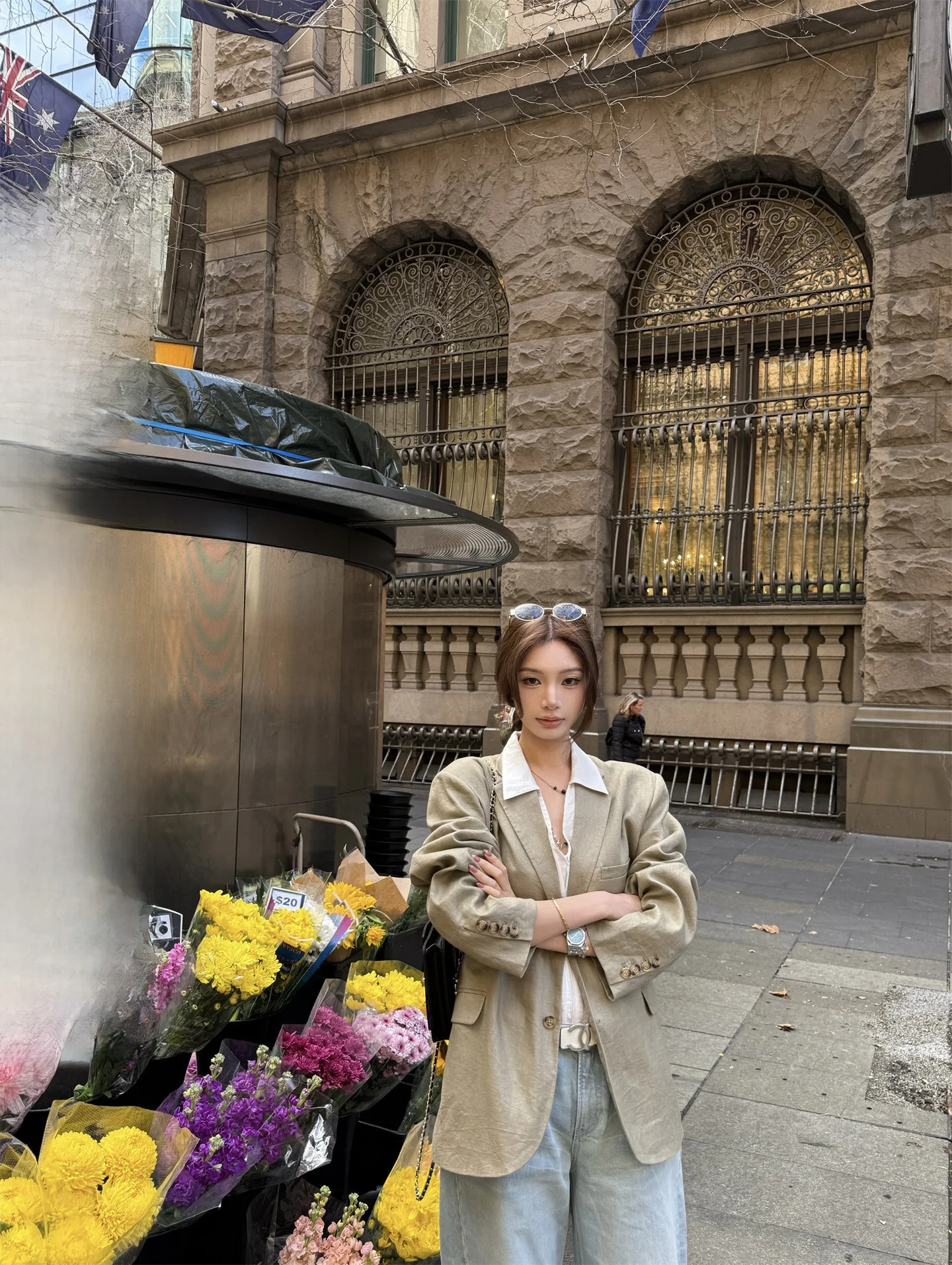 

Свободный женский льняной костюм-пиджак для ранней осени, повседневная свободная верхняя одежда из чистого льна, стандартный крой, для ежедневной носки