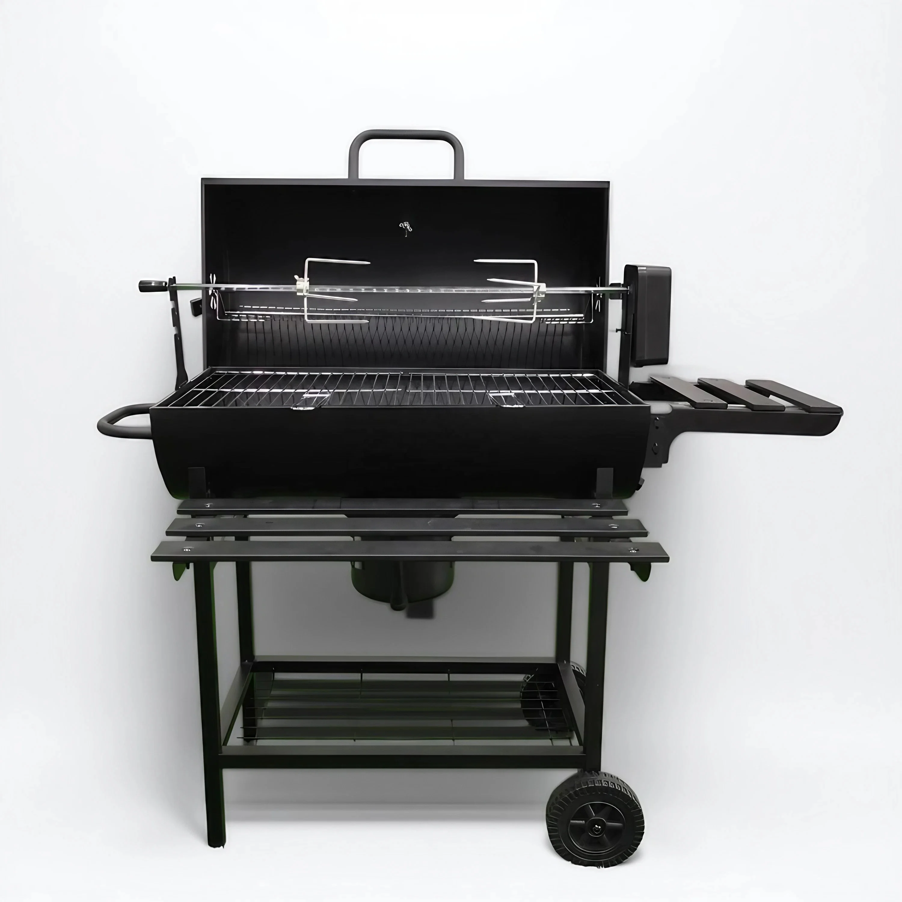 Grill with lid, barbecue grill, perfect for garden picnics