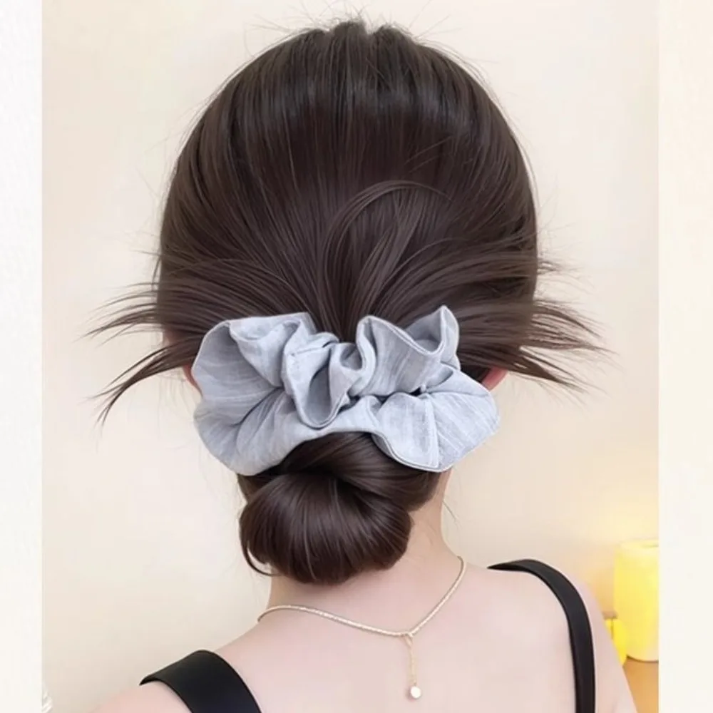 

New Synthetic Hair Bun Claw Clip Brown Black with Hair Band Bun Head Wig Fluffy Natural Wig Hair Clip Hair Accessories