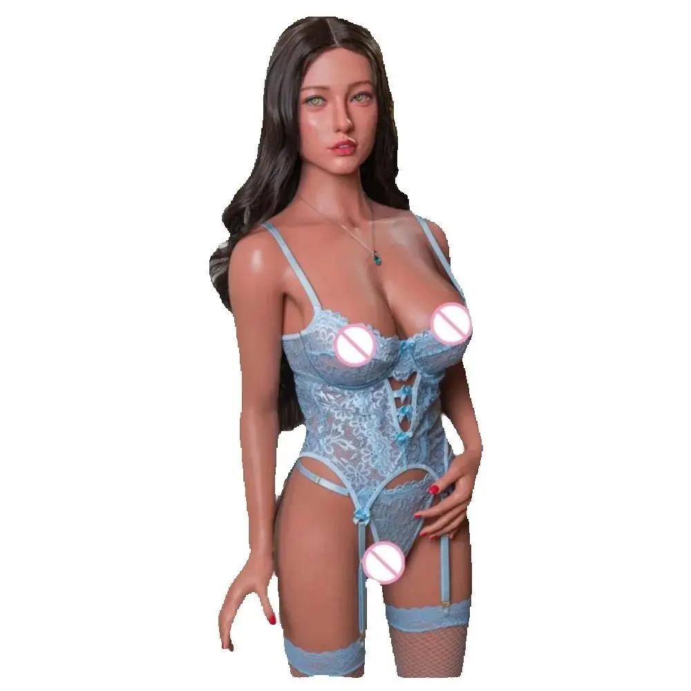 TPE high-quality silicone male masturbation toy, full-size breast and female style anal wig, full-size design 18+
