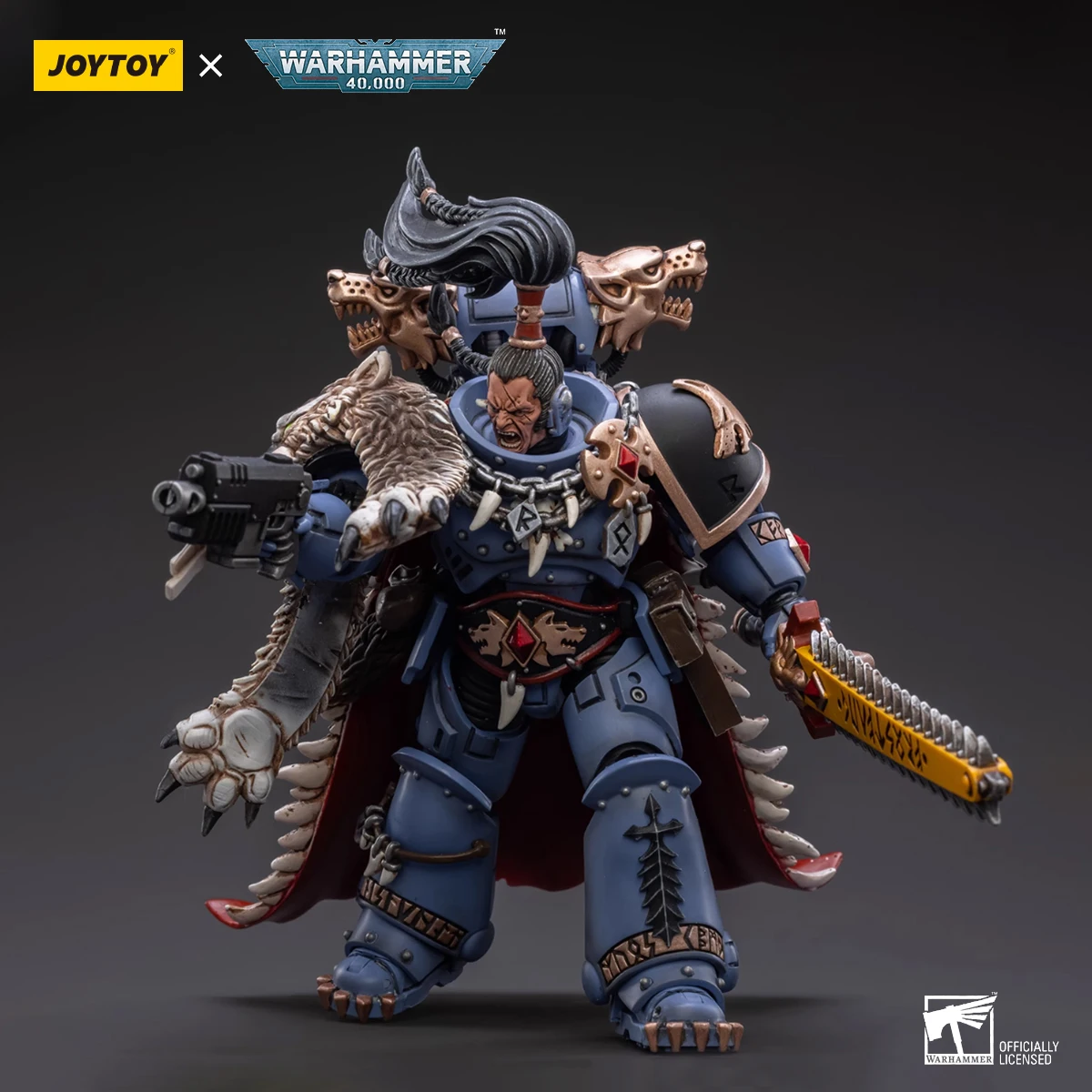 JOYTOY Warhammer 40k Space Wolves Action Figure Ragnar Blackmane Anime Figure Joints Movable Figure Collection Model Toys Gift