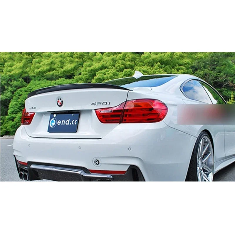 For BMW F36 carbon fiber Rear Spoiler P Style 4 Series 4 Door Gran Coupe Carbon Spoiler 2014 2015 2016 - UP 420i 420d 428i 435i