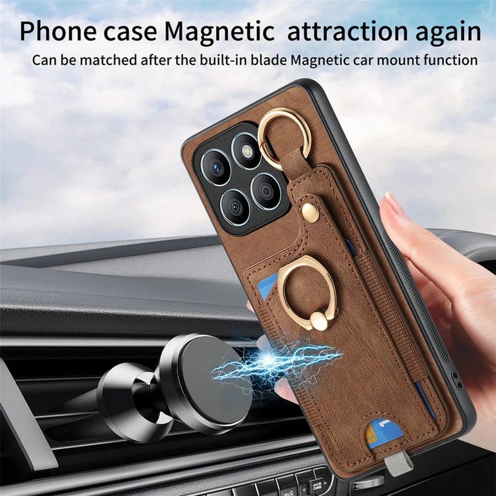 Skórzane etui na telefon Motorola Moto G86 Power G37 G47 G67 G77 G56 G66J G05, Moto Edge 70 60 Pro 50 Fusion S50 Neo. — zdjęcie produktu 3