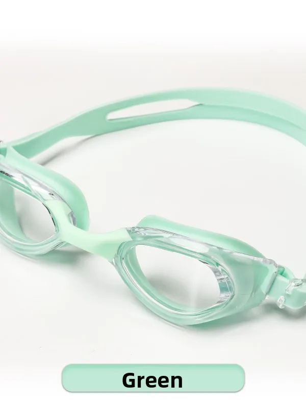 

Новые водонепроницаемые очки для плавания с защитой от запотевания, высокой четкостью, регулируемым ремешком, 3D-формой, герметичные, для плавания, серфинга, дайвинга