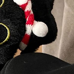 

Очаровательный черный котенок, мягкая плюшевая кукла-брелок, идеально подходит для школьной сумки или подарков для пары