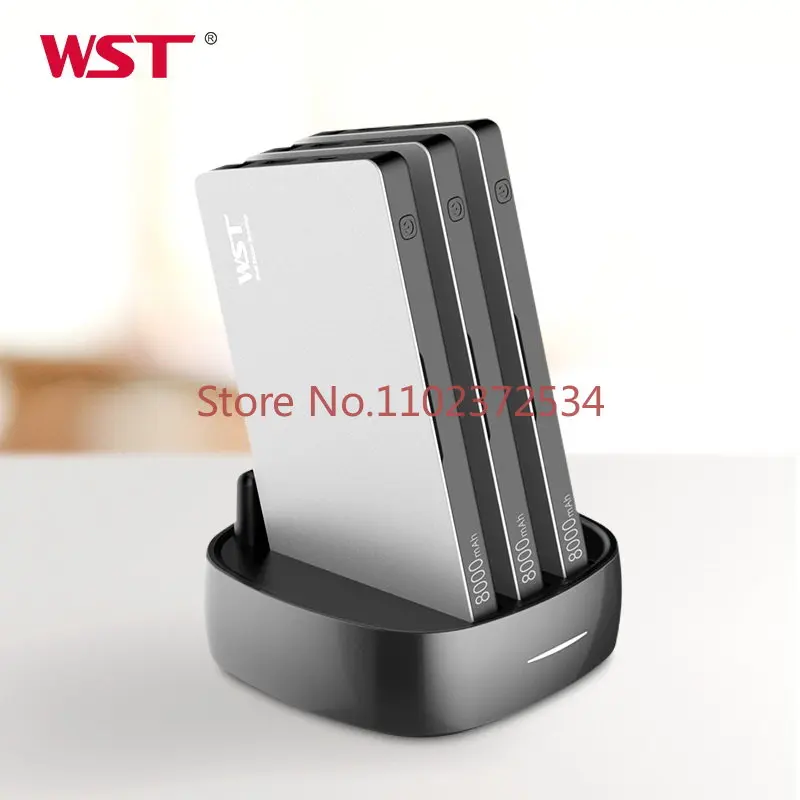 

Consumer electronics 3 in 1 multiple restaurant powerbank 8000mah dock station