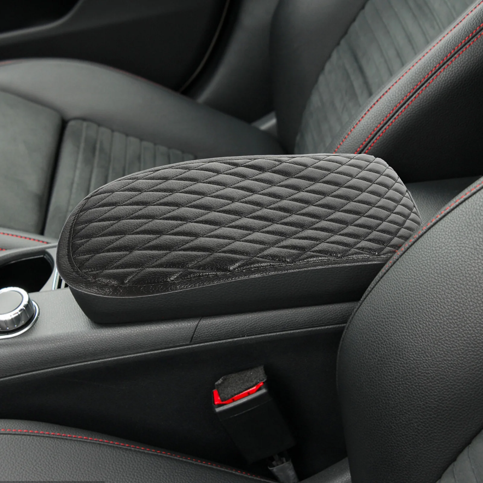 

Universal Car Armrest Cushion Pu Console Pad Center Armrest Pad For All s Anti Slip Durable Soft Comfortable Easy