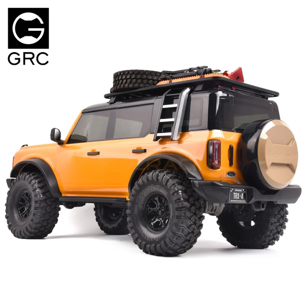 GRC 1/10 Side Window Folding Ladder Decoration Upgrade Parts for TRX4 Defender Bronco Benz Scx10 Jk 90046 90047 MST #G172LB/R