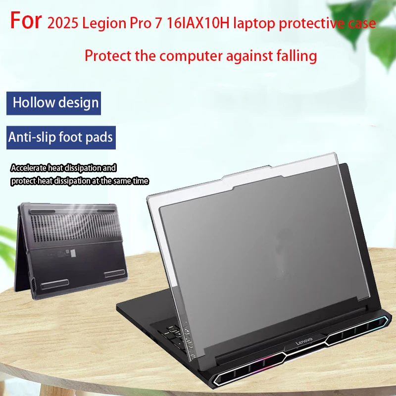 For 2025 Lenovo Legion Pro 7 16IAX10H Computer Protective Case 16-inch Legion Pro 7i Gen10 Laptop Anti-fall Hard Case Full Pack
