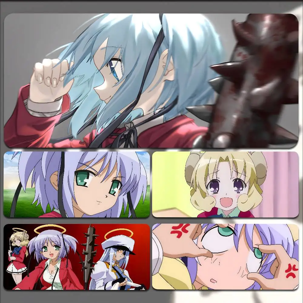 

1pc Bludgeoning Angel Dokuro-chan Anime Mousepad Non-slip Suitable For Office Computers Game Desk Mats XXL Keyboard