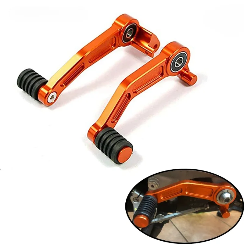 

Motorcycle Foot Brake Lever & Gear Shifting Lever Pair CNC Pedal for KTM DUKE125 200 250 390 RC390