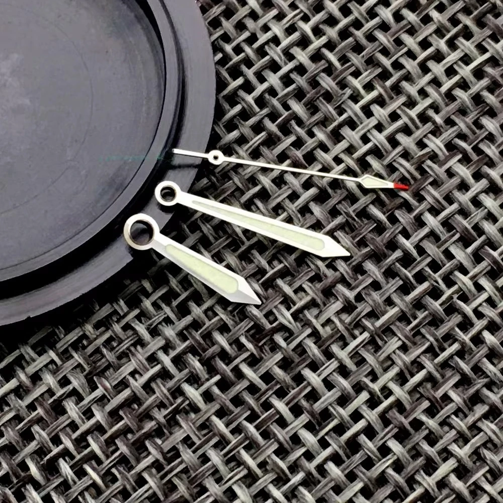 セイコー時計アクセサリーの代替品の鋼針。skx007-nh35a-36a-キャリバー用に改造された夜光針。