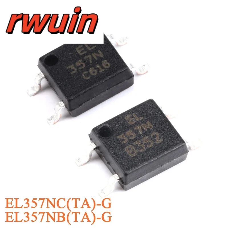 20Pcs EL357NB(TA)-G EL357NB EL357 357N EL357NC(TA)-G SOP-4 Optoelectronic Coupler OPTOISOLATOR Chip 3.75KV TRANS