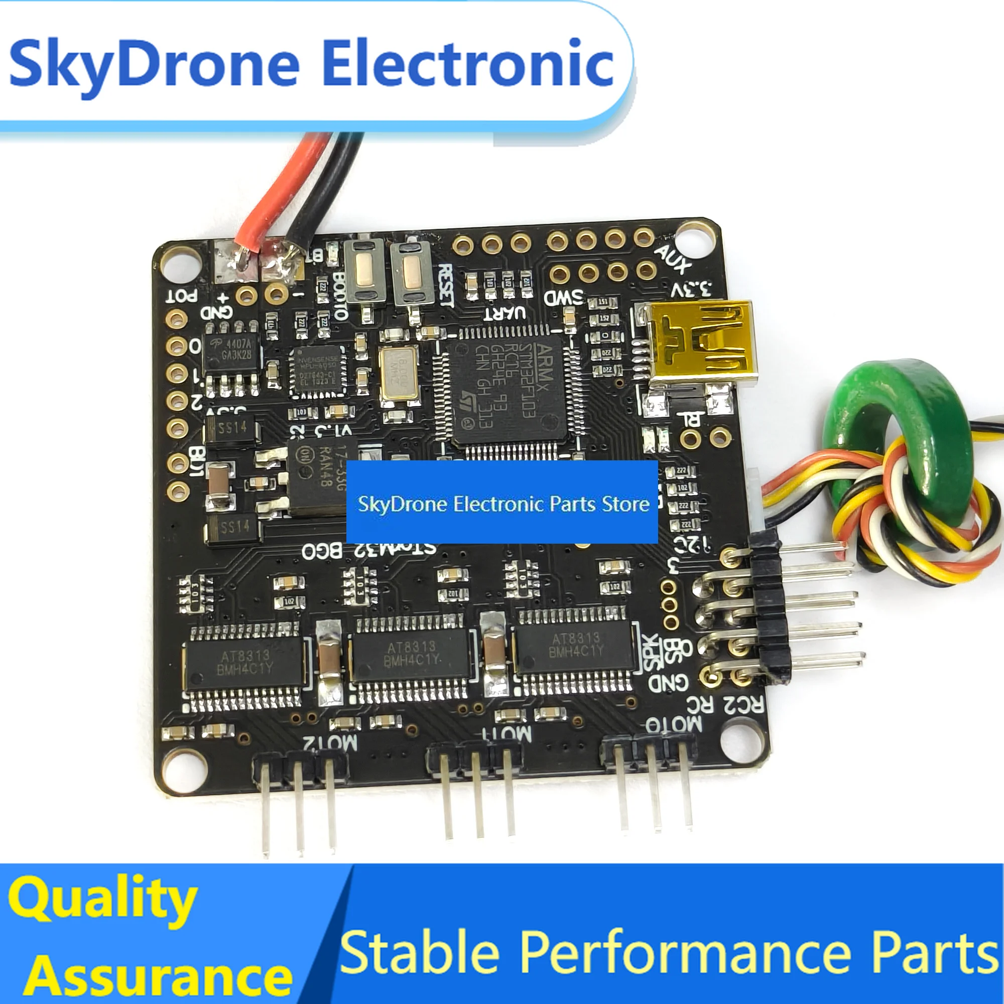 SkyDElStorm32 BGC 32-bit Aerial Photography 3-axis Gimbal Control Board