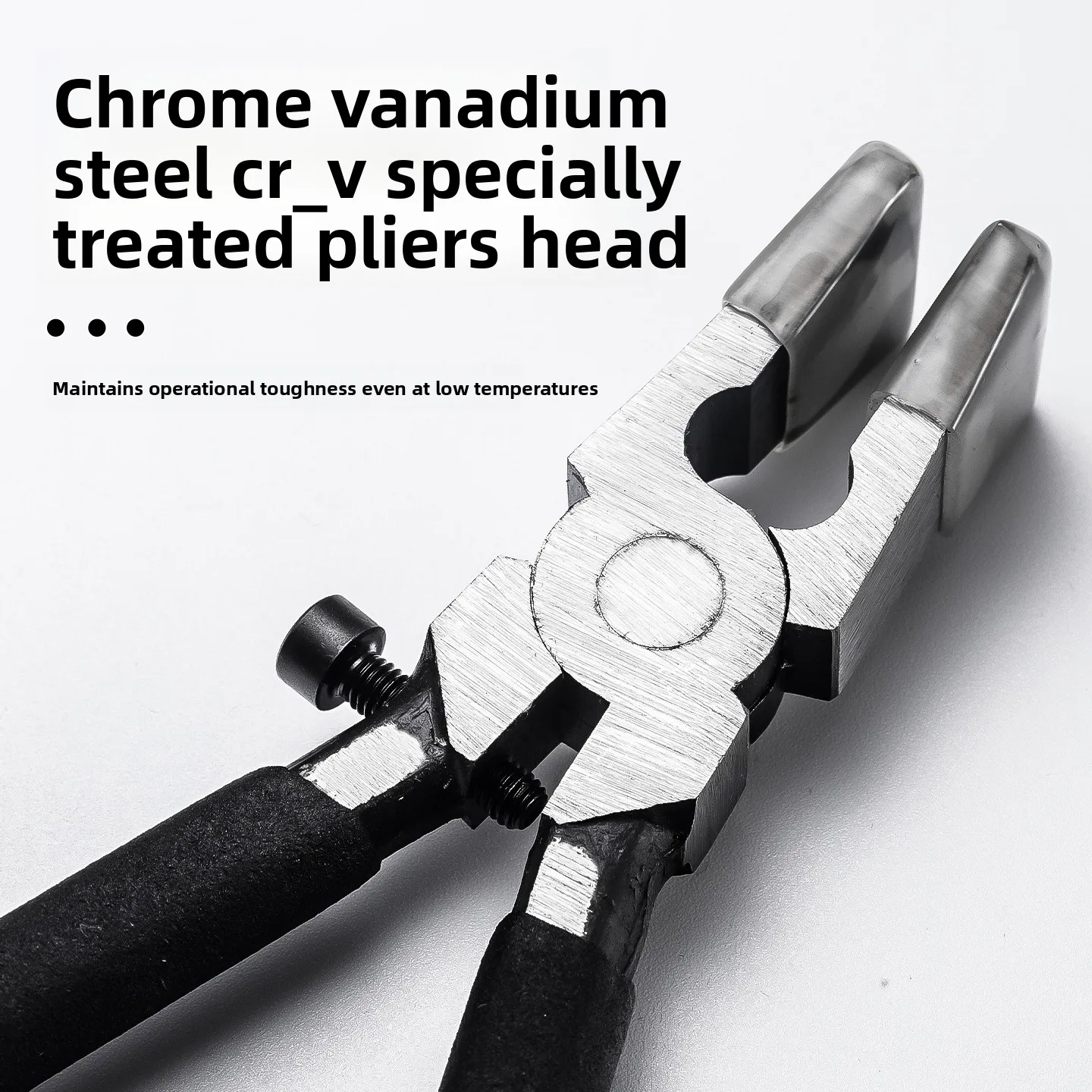 

8-дюймовые плоскогубцы из хром-ванадиевой стали Taipan — плоский зажимной лезвие с резиновой втулкой