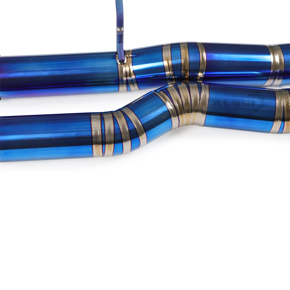 

Titanium Exhaust for Audi TTRS 2.5T 2017-2023 Titanium Sports Cat Back Exhaust System with with Valve Exhaust Muffler