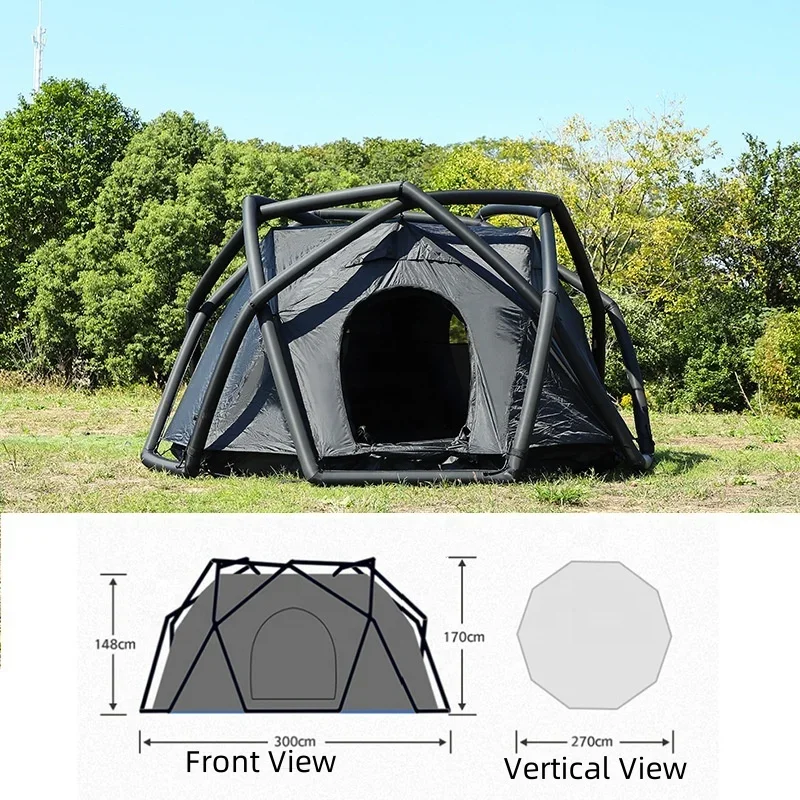 Inflatable  Air  Camping TentInflatable Camping Outdoor Large Tents for 3-4 Person Outdoor Tents Inflatable Tent