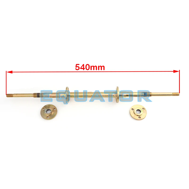 

540mm Rear Axle Fit For DIY 49cc 50cc 110cc 125cc Electric Mini Kids Go Buggy ATV Electric Vehicle Kart Quad Bike Scooter Parts