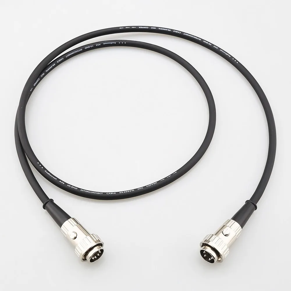 4 Pin to 5 Pin DIN Cable Audiophile Locking DIN Interconnect for Naim Quad Hifi Amplifier