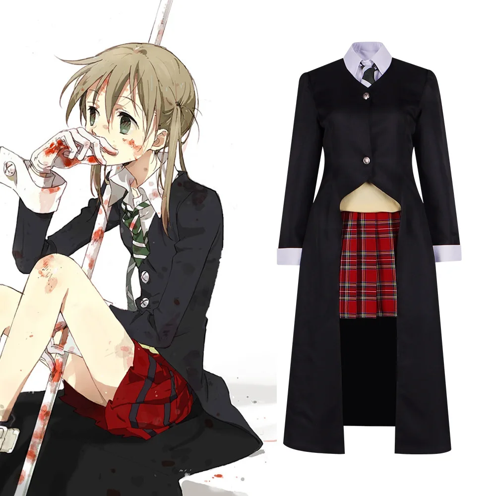 

Мультфильм Soul Eater Косплей Костюм Персонаж Версия МАКА Хэллоуин Сценический Костюм