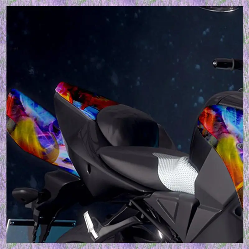 

2025 New-5X Rainbow Flames Hydrographic Film Water Transfer Printing Film Hydro Dip Film 50Cmx100cm