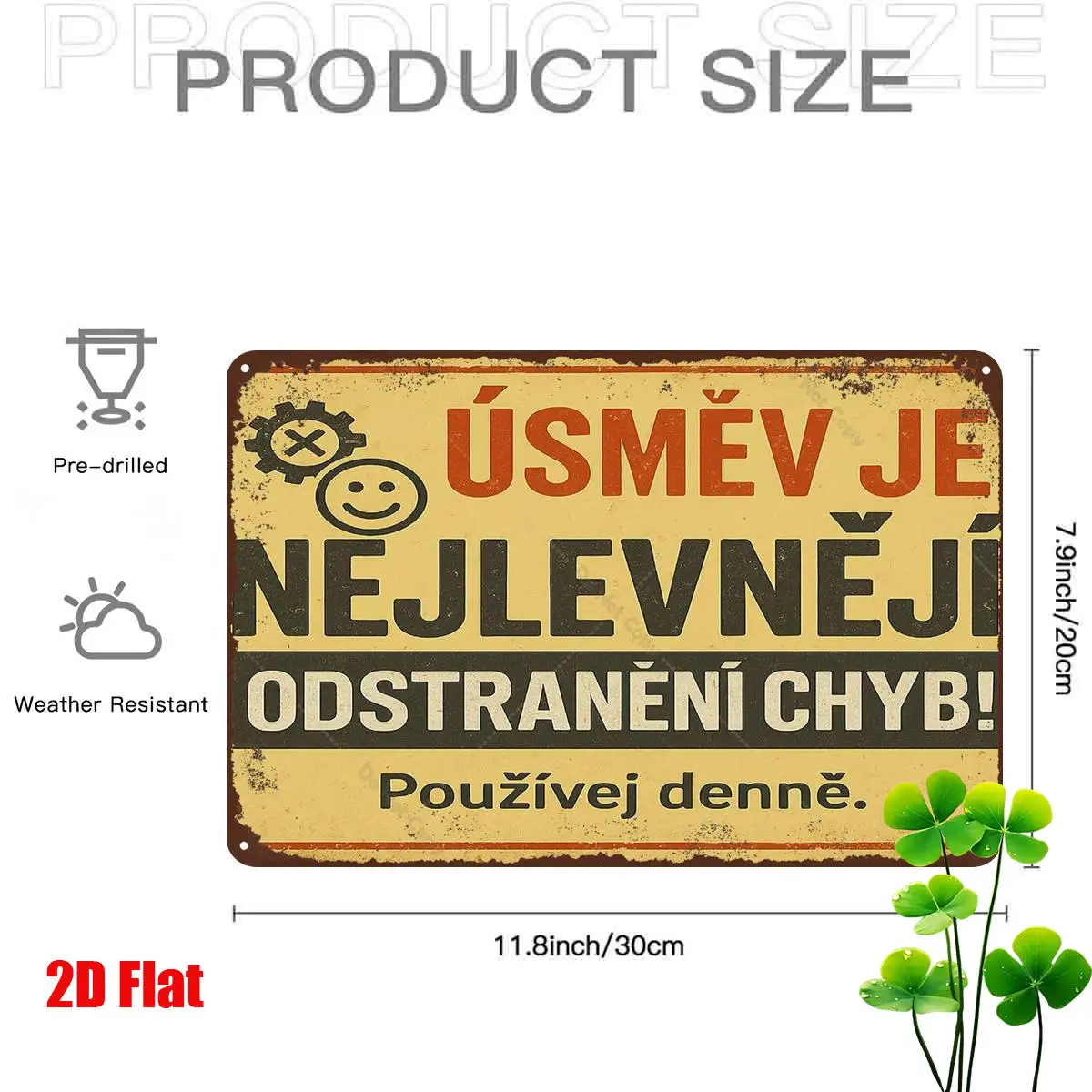 2D Flat 1pc, 