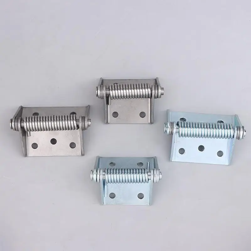 NEW Stainless Steel/Iron Heavy-duty Thickened Hinge With Automatic Spring Closure Reset For Industrial Electrical Cabinet Doors