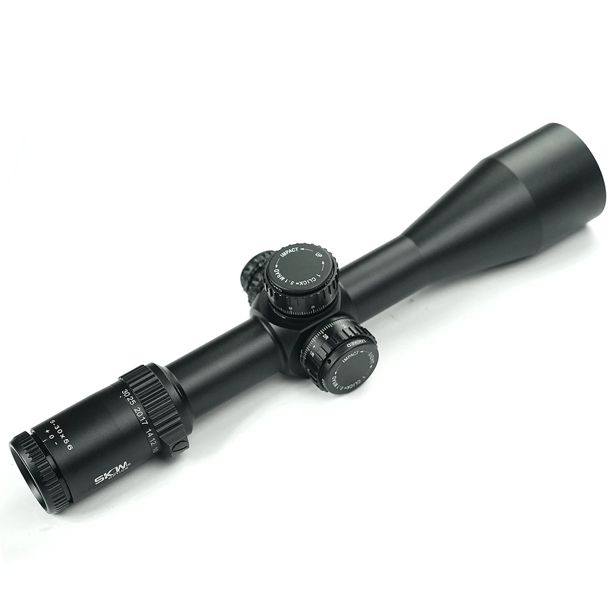 SKWoptics-First Focal Plane Rifle Scope FFP, Long Range, 34mm Rings, Hunting, Heavy Duty, 5-30x56FFP-MIL-C