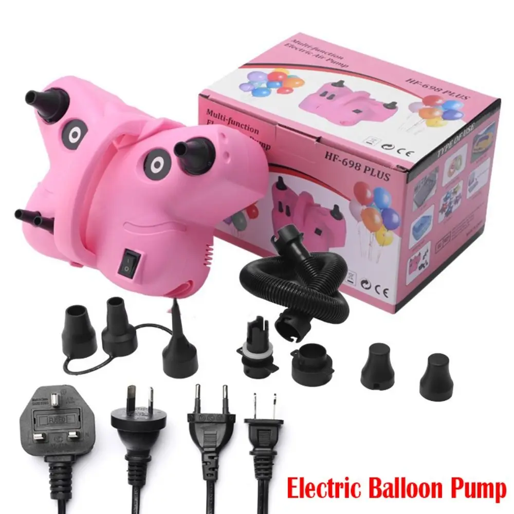 

Double Hole Balloon Pump Portable US-Plug EU-Plug Inflating Machine Multifunctional Festival AC Electric Air Balloon Inflator