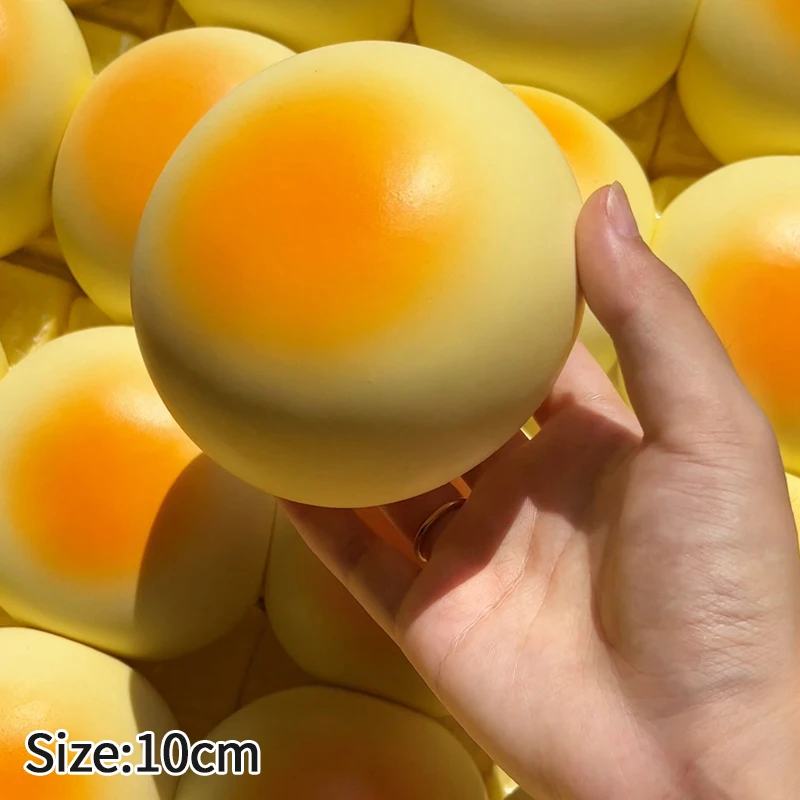 Mini Toast Squishy Simulated Bread Soft Squeeze Toy Stress-Relieving Sensory Fidget Anti-Stress Relaxing Slow Rebound Ornament