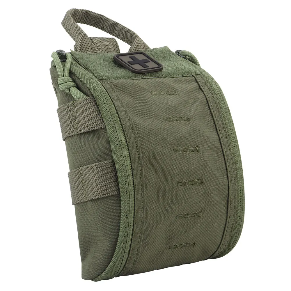 Quick Response First Aid Kit A MOLLE Mount, Multifunctional Tactical Medical Kit, Portable in the Field