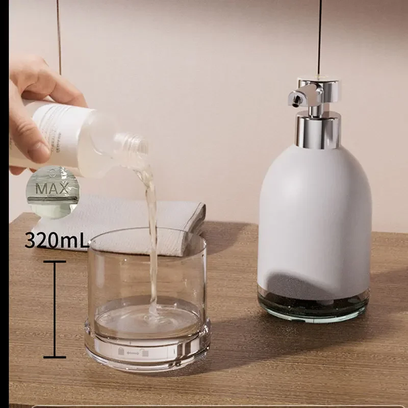 320ml Automatic induction hand sanitizer soap dispenser wall mounted mobile phone wash usb convenient foam/gel mobile phone wash