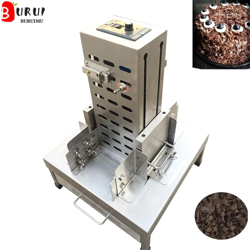 Chocolate Block Grater Shaver Shaving Machine Candy Cake Ice Cream Brick Chip Chocolate Shaver Machine