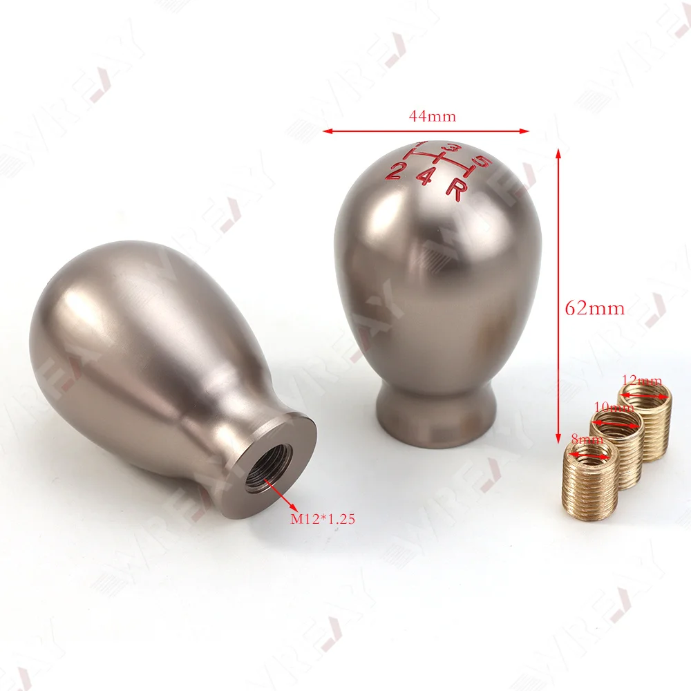 TYPE-R شكل قطرة الماء الألومنيوم التحول المقبض 5/6 سرعة سباق والعتاد التحول المقبض 12-10-8 مللي متر