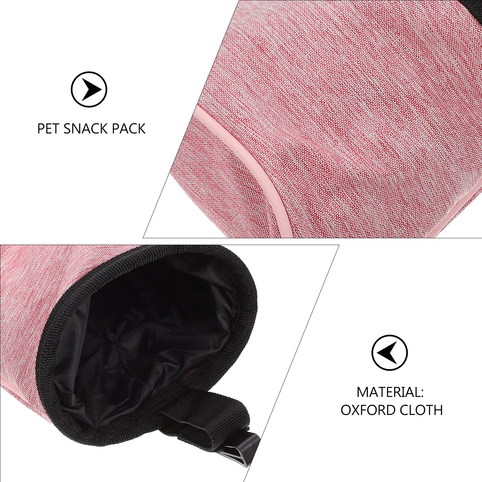 

Dog Treat Bag Puppy Snack Bag Oxford Cloth Puppy Training Portable Supplies Outdoor Walking Accessories