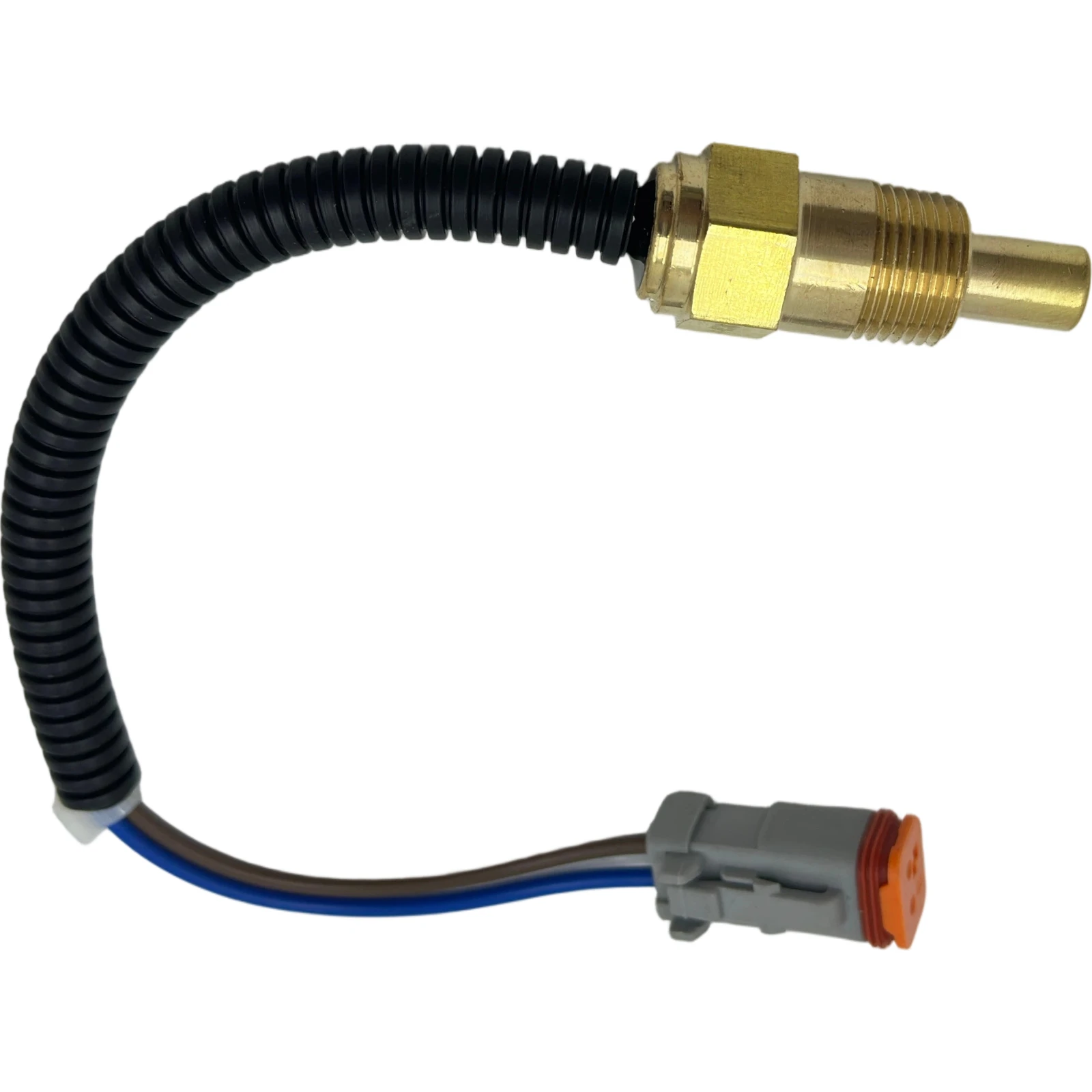 Water Temperature Sensor 41-6538 For Yanmar TK 370, 374, 376, 395, 482, 486 with Male Deutsch Connector