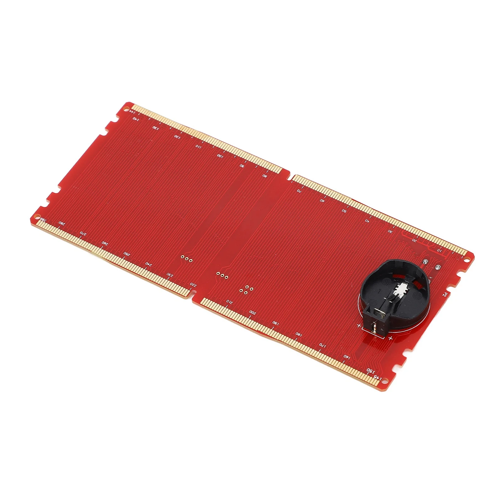 DDR5 Desktop Mainboard Test Card Memory Slot Tester Board with LED Light for Maintenance Mainboard Test Card Memory Slot Tester